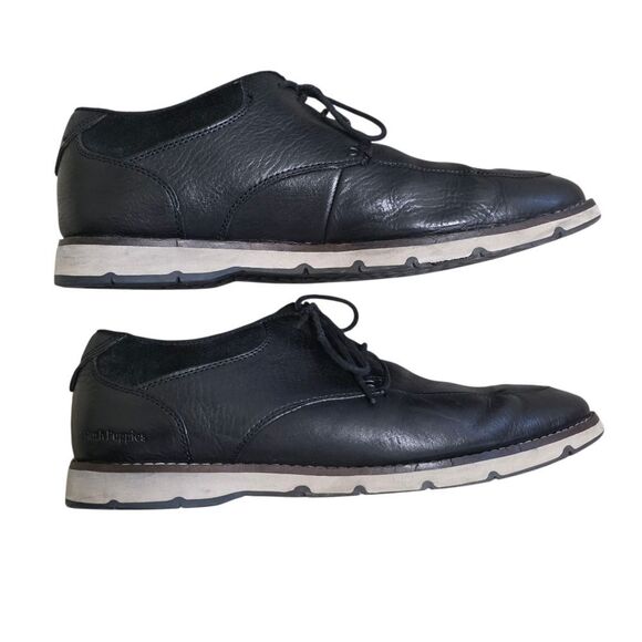 Mens Black Hush Puppies Lace Up main image 5